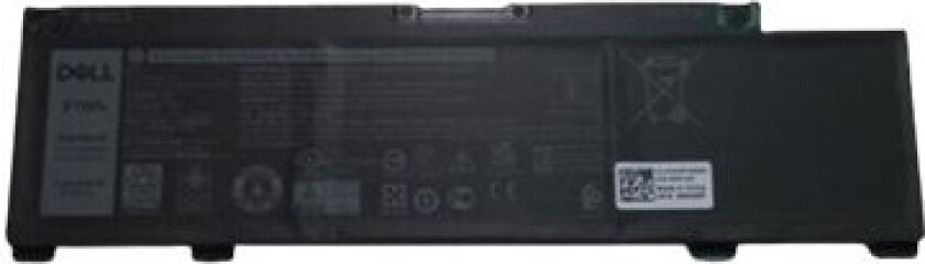 - Batteri Til Bærbar Pc - Litiumion - 3-Cellers - 51 Wh - For G3 15 3500, 15 3590 G5 15 5500 Inspiron G5 15 5500