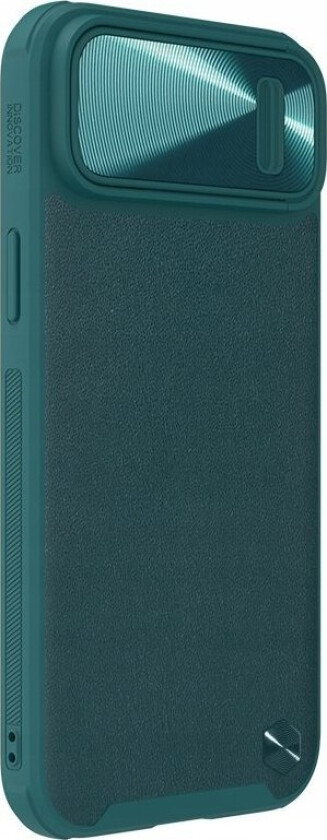 Deksel Nillkin Camshield Leather S Deksel Iphone 14 Plus Deksel Med Kameradeksel Grønn