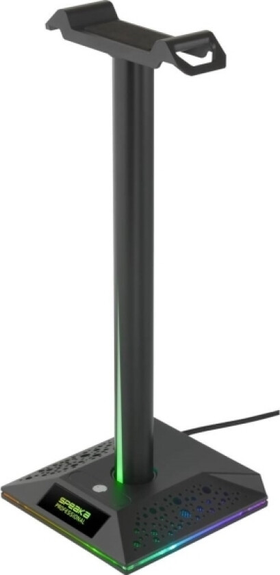 Speaka Professional Sp-Hps-310 Hodetelefonstativ Passer For (Hodetelefoner): On-Ear Hodetelefoner, Over-Ear Hodetelefoner Svart (Sp-10095164)