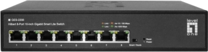 Levelone Ges-2208 - Switch - Rackmonterbar