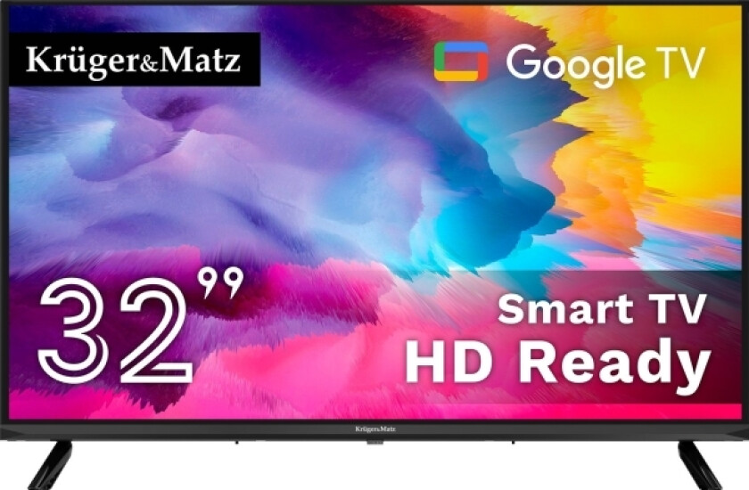 Tv Led Kruger &Amp  Matz 32&Amp #39  Hd Google Tv