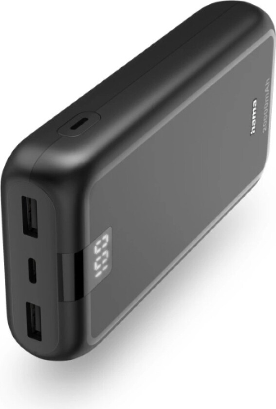 00201710, 20000 Mah, Litiumpolymer (Lipo), Antrasitt