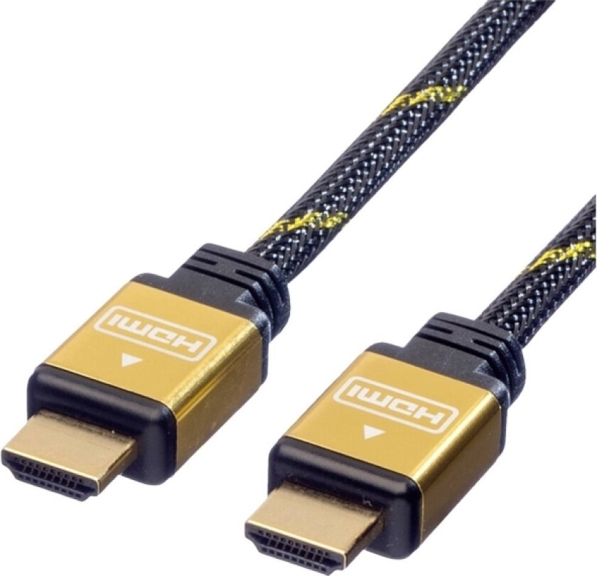 Roline Gold Hdmi High Speed Kabel Mit Ethernet 2,0M (11.04.5502)