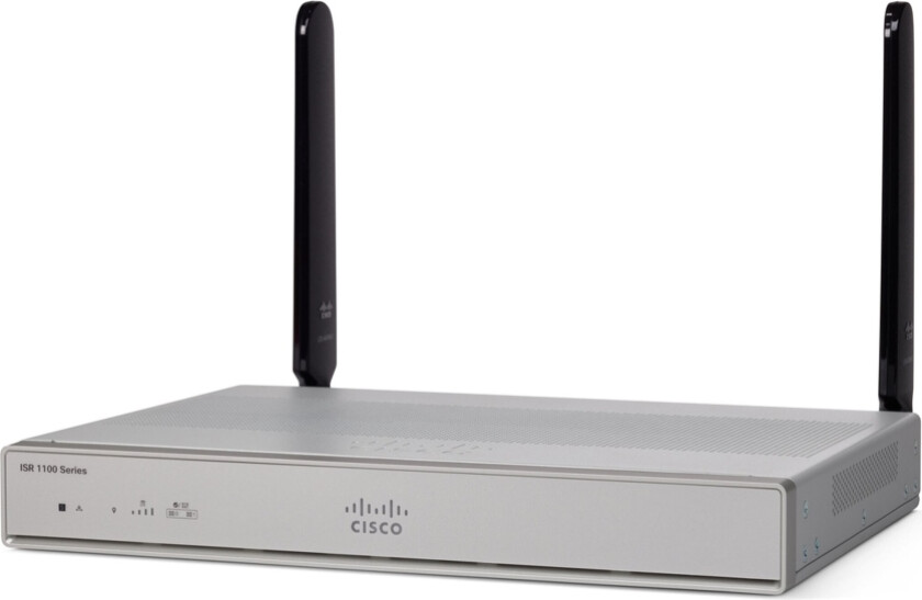 Integrated Services Router 1116 - Ruter - Dsl-Modem 4-Portssvitsj - 1Gbe - Wan-Porter: 2