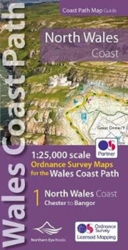 North Wales Coast Path Map