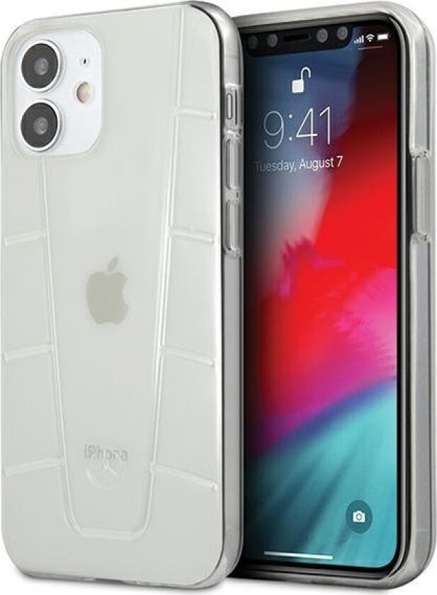 Mehcp12sclct Iphone 12 Mini 5,4" Clear Hardcase Transparent Line