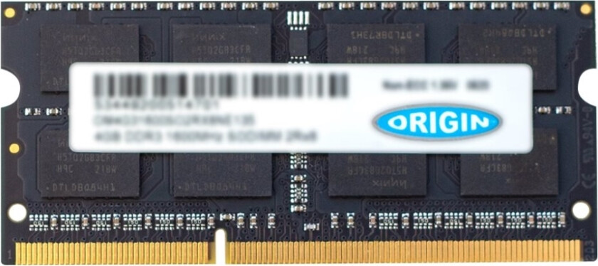 4Gb Ddr3 1600Mhz Sodimm 2Rx8 Non-Ecc 1,5V (Sendes Som 1,35V)