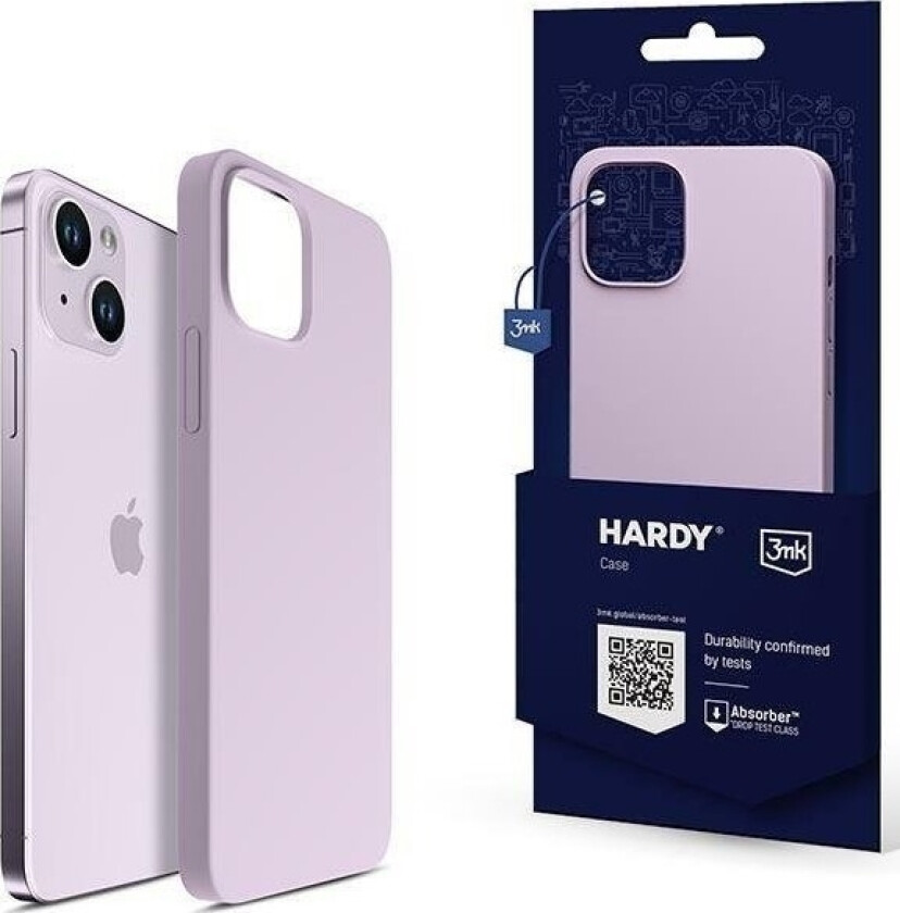 3Mk Hardy Case Iphone 14 Plus / 15 Plus 6.7" Purple/Light Purple Magsafe
