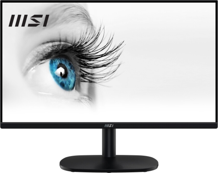 Msi Pro Mp245v, 60,5 Cm (23.8"), 1920 X 1080 Piksler, Full Hd, Lcd, 4 Ms, Sort