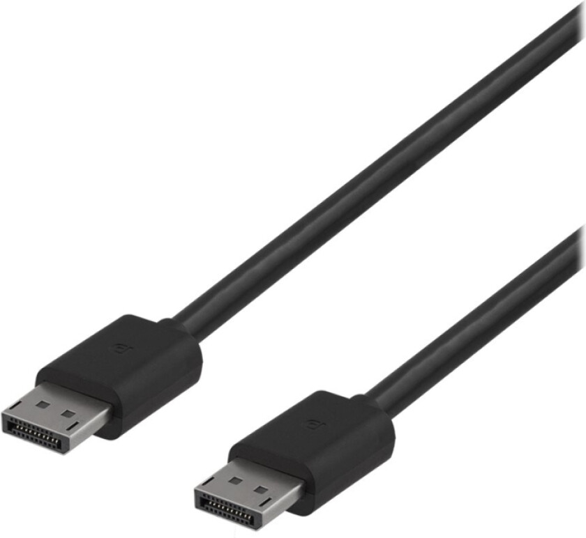 - Displayport-Kabel - Displayport (Hann) Til Displayport (Hann) - Displayport 1.4 - 2 M - 8 K 60 Hz (7680 X 4320) Støtte, Ikke-Låsende - Svar