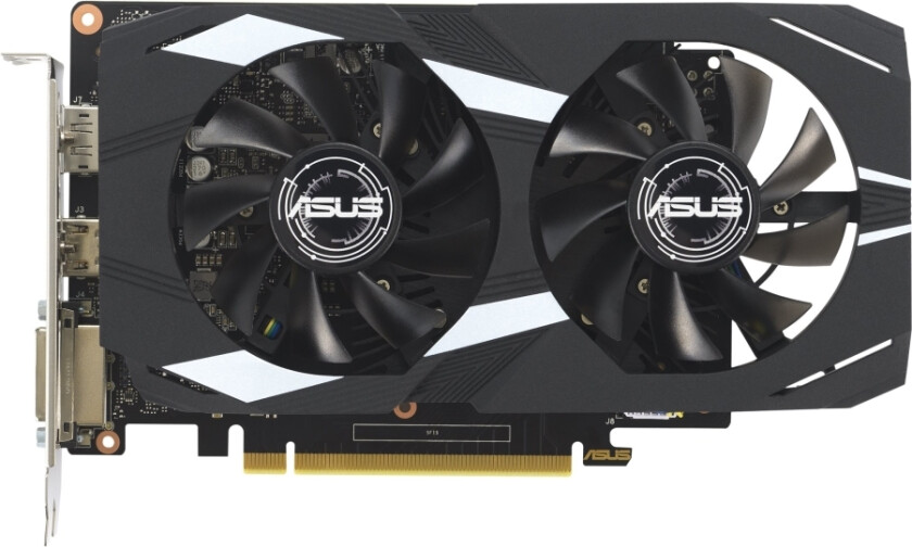 Asus Dual Geforce Gtx 1630 4Gb - Grafikkort - Nvidia Geforce Gtx 1630 - 4 Gb Gddr6 - Pcie 3.0 - Dvi, Hdmi, Displayport