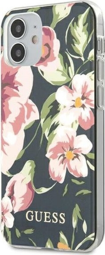 Guhcp12simlfl03 Iphone 12 Mini 5,4 Granatowy/Navy N3 Flower Collection