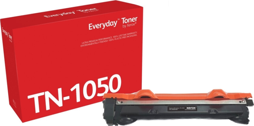 Everyday Sprt-Toner Kompatibel Med Brother Tn1050, Standard Kapasitet, 1 Sider, Sortering, 1 Stk