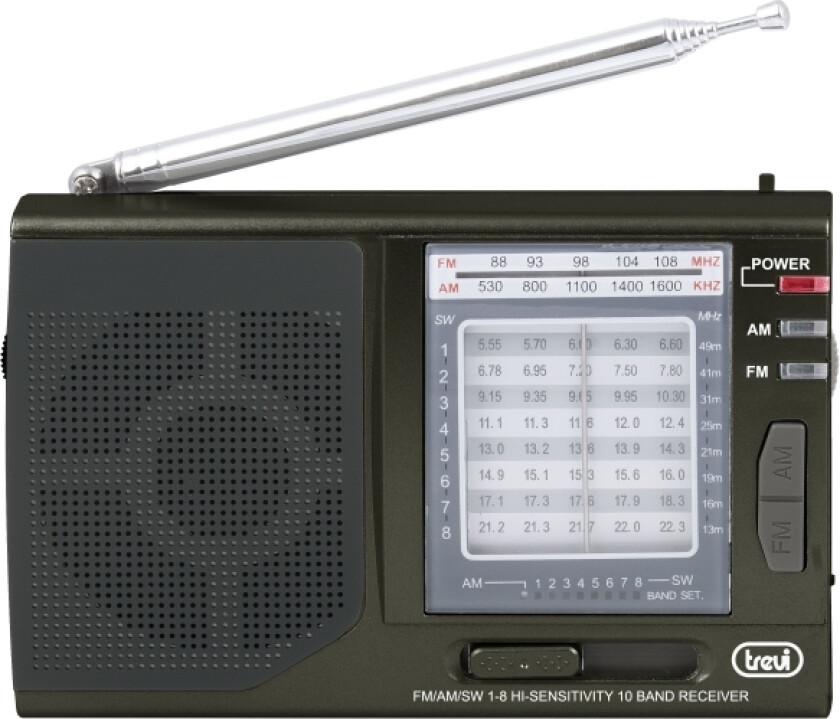 Mb 728, Bærbar, Analog, Am, Fm, Sw, 87,5 - 108 Mhz, 520 - 1620 Khz, 8550 - 22300 Khz