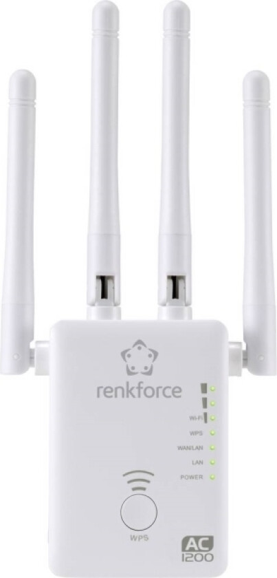 Renkforce Ac1200 Dualband Wlan-Router/Repeater/Ap (Rf-3804172)