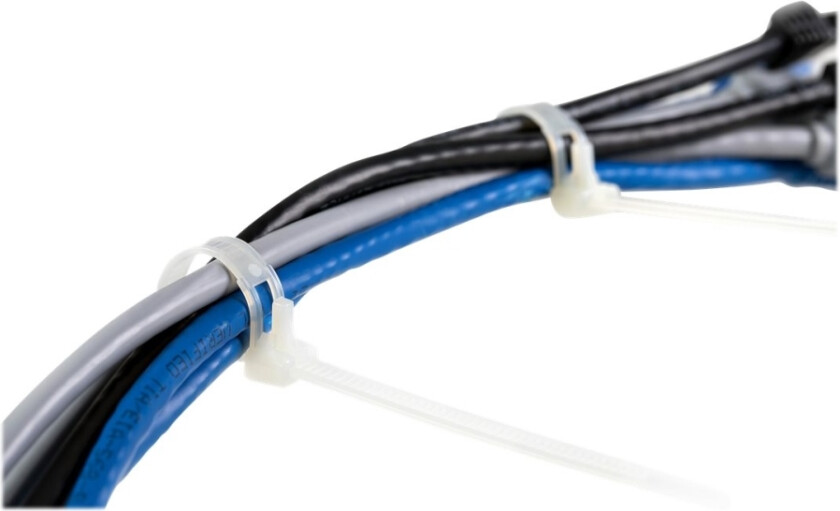 Startech.Com 12Cm(5") Reusable Cable Ties, 7Mm(1/4") Wide, 30Mm(1-1/8") Bundle Dia. 22Kg(50Lb) Tensile Strength, Releasable Nylon Ties, Indoor/Outdoo