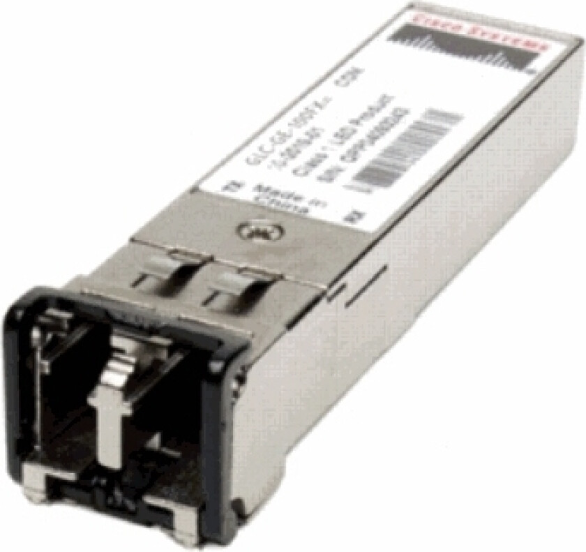 - Sfp+ Transceivermodul - 10Gbe - 10Gbase-Sr - Lc/Pc-Multimodus - Opp Til 400 M - 850 Nm - Oppusset - For 250 Series Nexus 22Xx, 30Xx, 31Xx, 3