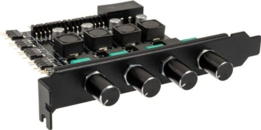 Pci Viftekontroller Cp436 Argb - Svart