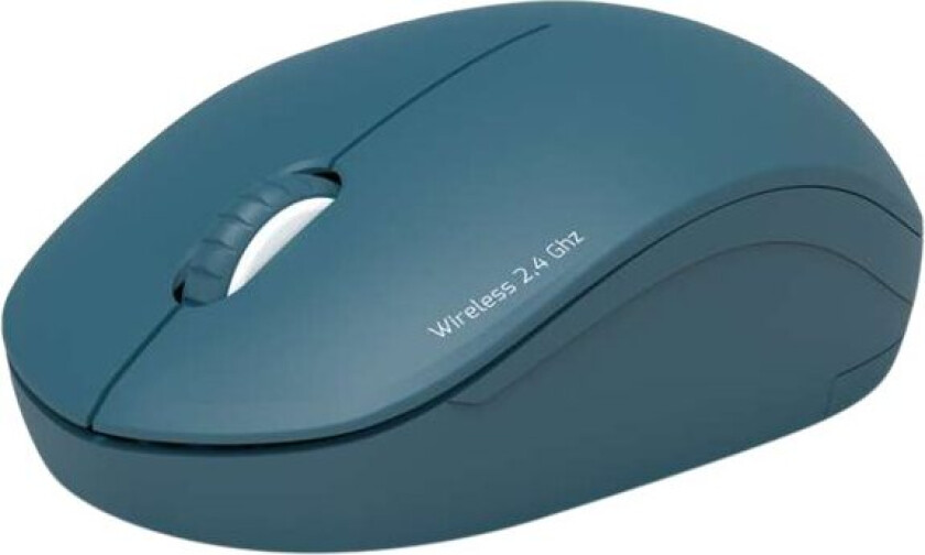 Port Connect Collection - Mus - Høyre- Og Venstrehåndet - Optisk - 3 Knapper - Trådløs - 2.4 Ghz - Usb / Usb-C Wireless Receiver - Saphir