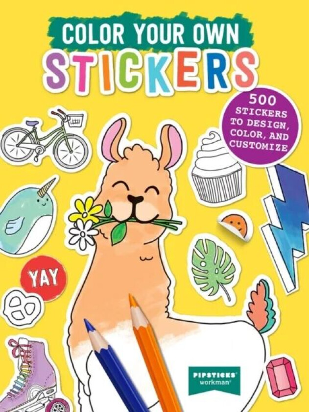Color Your Own Stickers av Pipsticks (R)+Workman (R)