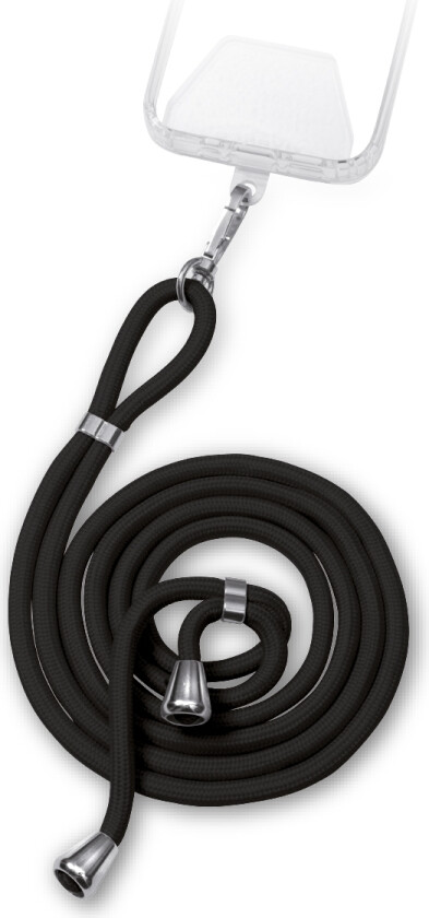 Unineckpvvbk, Nakkestropp, Sort, Nylon, Termoplastisk Polyuretan (Tpu), 1 Stykker, 55 Mm, 38 Mm