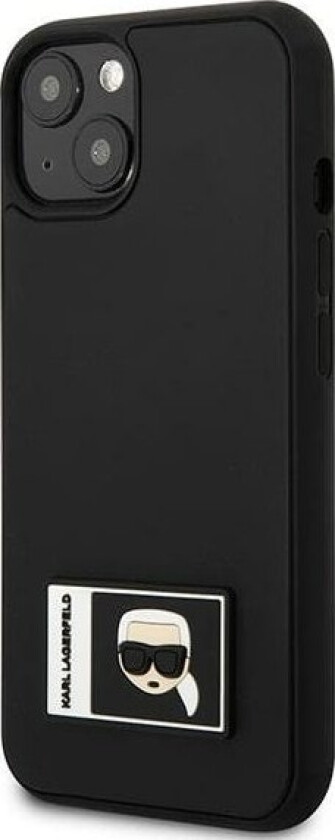Etui Do Iphone 13 Mini 5,4" Czarny/Black Hardcase Ikonik Patch