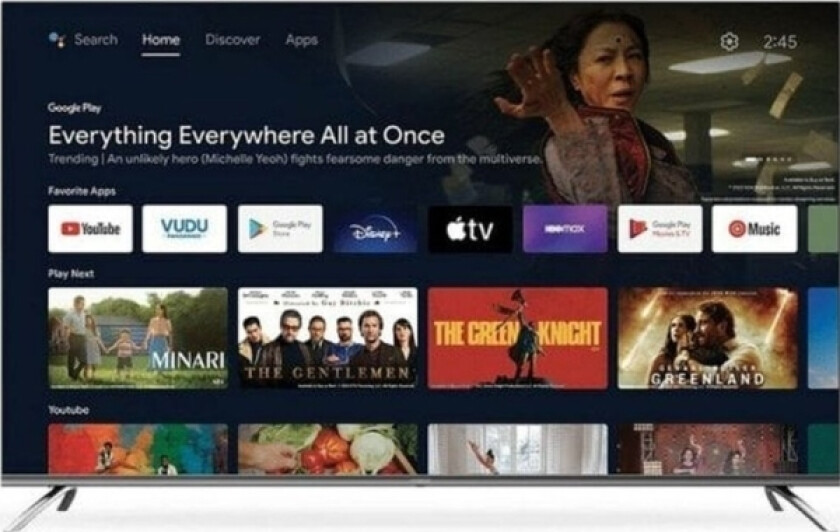 Srt55ud7553, 139,7 Cm (55"), 3840 X 2160 Piksler, 4K Ultra Hd, Smart Tv, Wi-Fi, Grå, Sølv