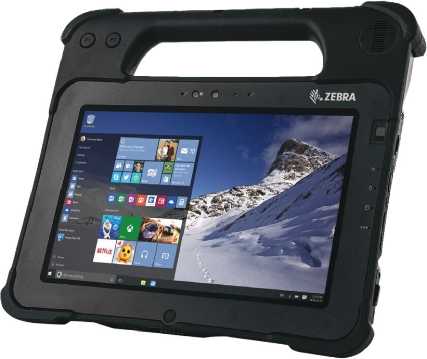 Zebra Xpad L10 - Robust - Nettbrett - Intel - Win 10 Pro 64-Bit - Intel Iris Xe Graphics Ssd - 10.1" Berøringsskjerm 1920 X 1200 - Nfc, Wi-Fi 6