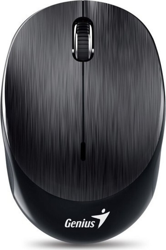 Mouse Genius Genius Mouse Nx-9000Bt, 1200Dpi, Bluetooth, Optical, 3-Key, Wireless, Gray, Built-In Battery, Bluetooth