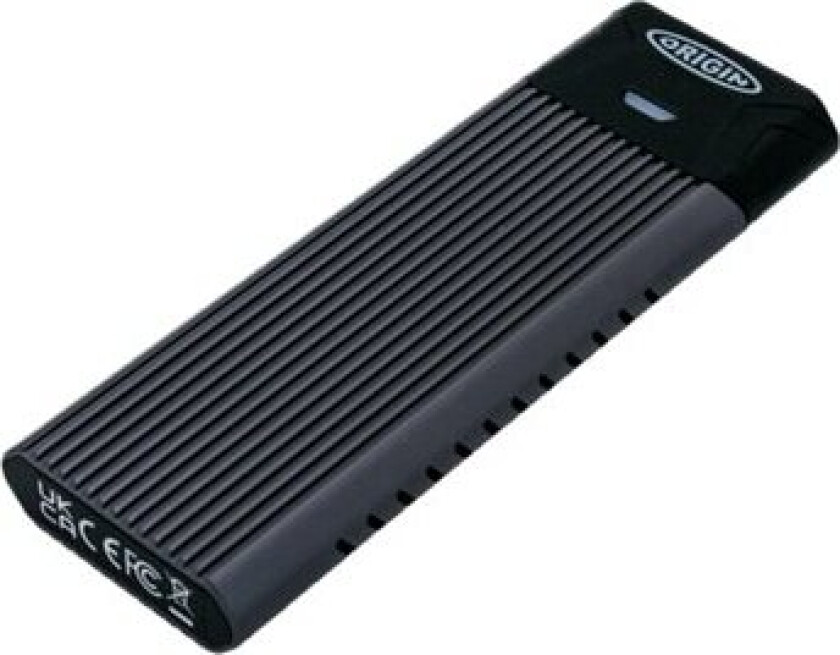 Origin Storage Inception E840 Pro - Ssd - 1 Tb - Ekstern (Bærbar) - M.2 2280 - Usb 3.2 Gen 2 (Usb-C Kontakt) - Romgrå
