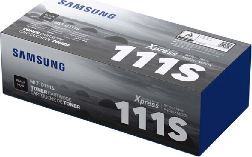 Original Hp Mlt-D111s Svart Toner (Samsung Mlt-D111s Svart Toner)