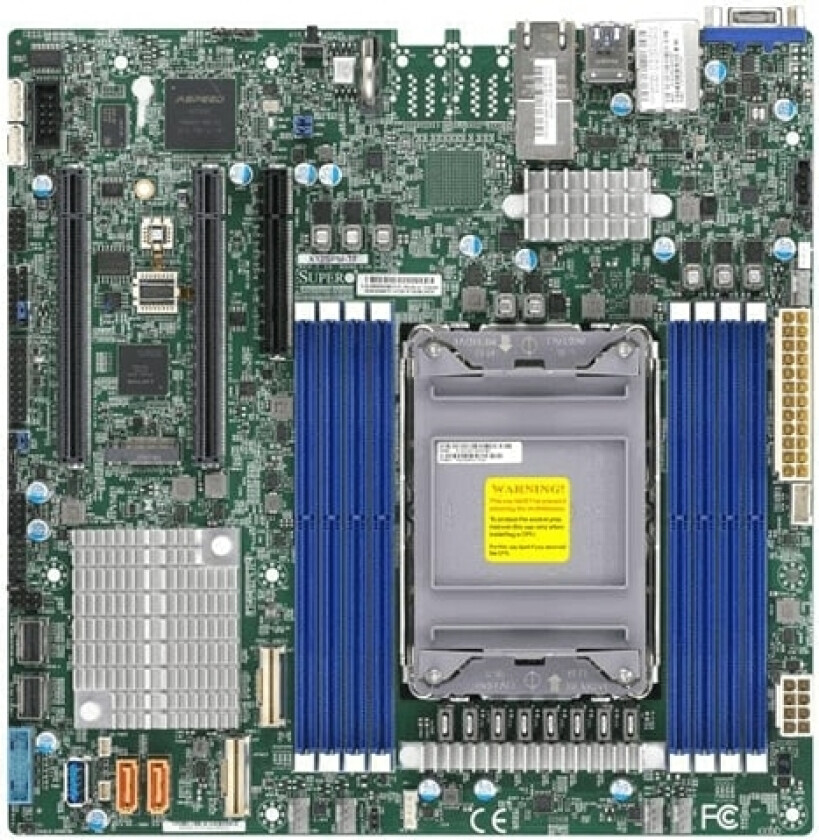 Super Micro Supermicro X12spm-Tf - Motherboard - Micro Atx - Lga4189-Sockel - C621a Chipsatz - Usb 3,2 Gen 1 - 2 X 10 Gigabit Lan - Onboard-Grafik -