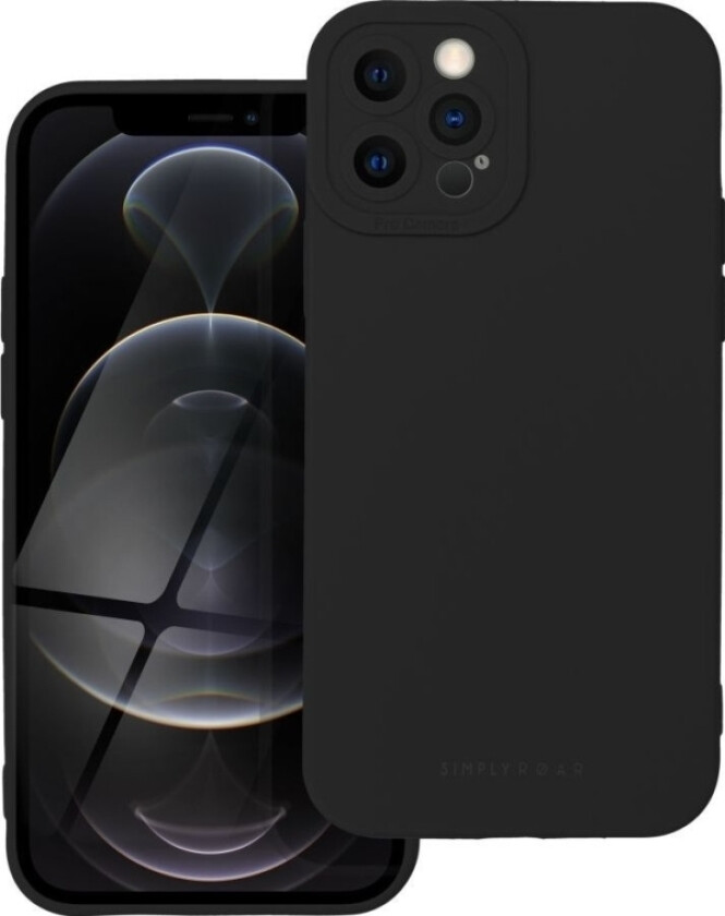 Roar Roar Luna Deksel - Til Iphone 12 Pro, Svart