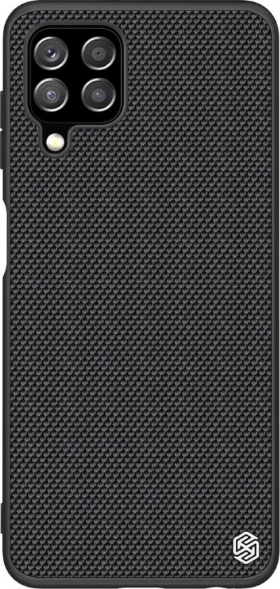 Nillkin Nillkin Textured Case Slitesterk Forsterket Veske Med Gelramme Og Nylonbakside For Samsung Galaxy A22 4G Svart
