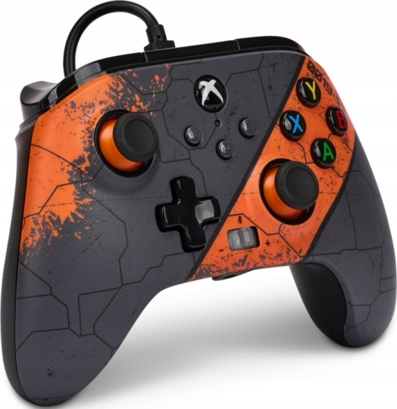 Powera Xbgp0019-01, Spelplatta, Xbox Series S, Xbox Series X, Kabel, Usb, Usb Type-C, Svart, Orange