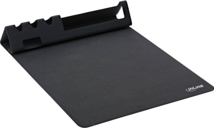 55261, Sort, Monokromatisk, Gummi, Skridsikker Bund, Gaming Musemåtte