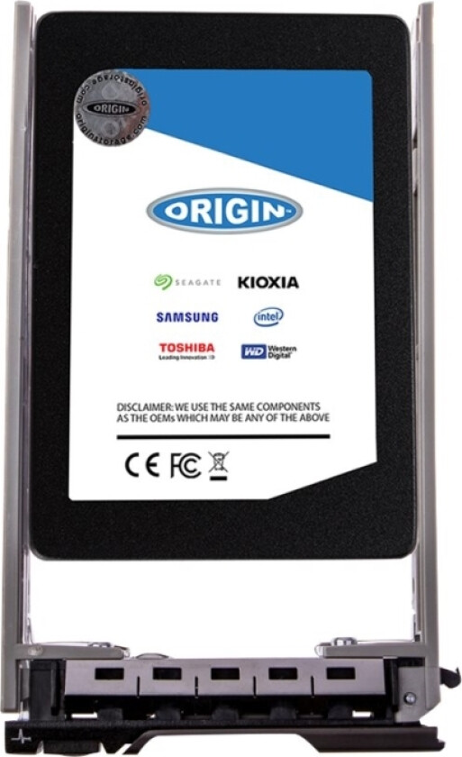 Origin Storage Enterprise - Ssd - 3.84 Tb - Hot-Swap - 2.5" - Sata 6Gb/S - For Dell Poweredge M630 (2.5"), T430 (2.5"), T630 (2.5")