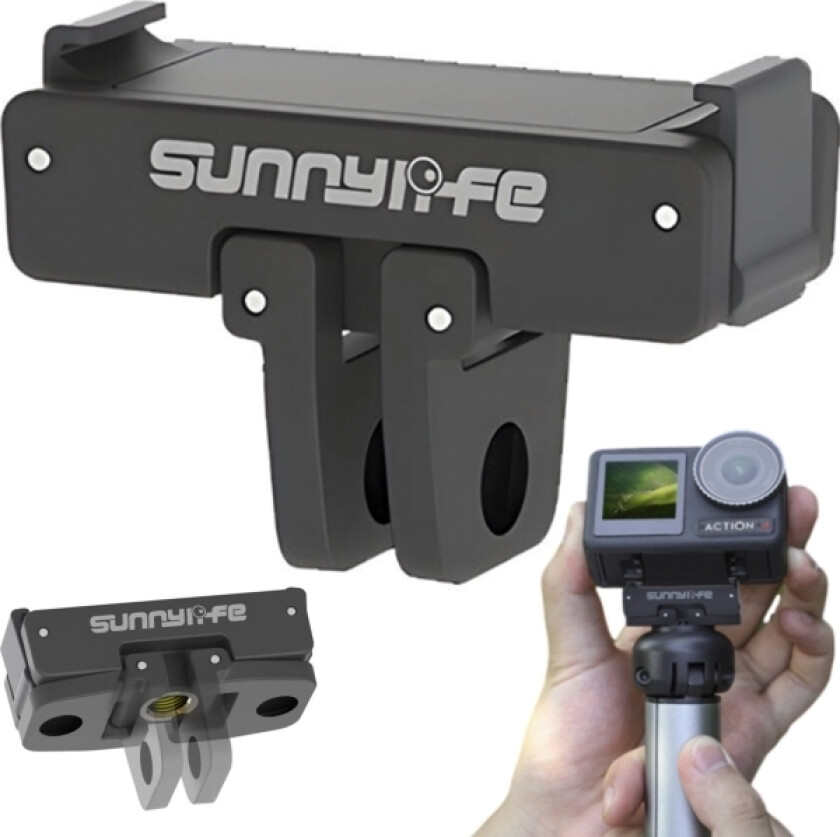 Sunnylife Monteringsbrakett For Rask Installasjon 1/4'' Tommes Sunnylife For Dji Action 2/3/4 Kamera