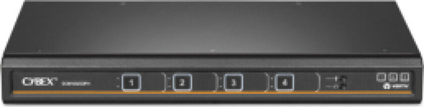 Vertiv Avocent Sv Universal Dp/H Kvm Switch 16-Port Single Display, 3840 X 2160 Pixlar, 4K Ultra Hd, 1U, Svart
