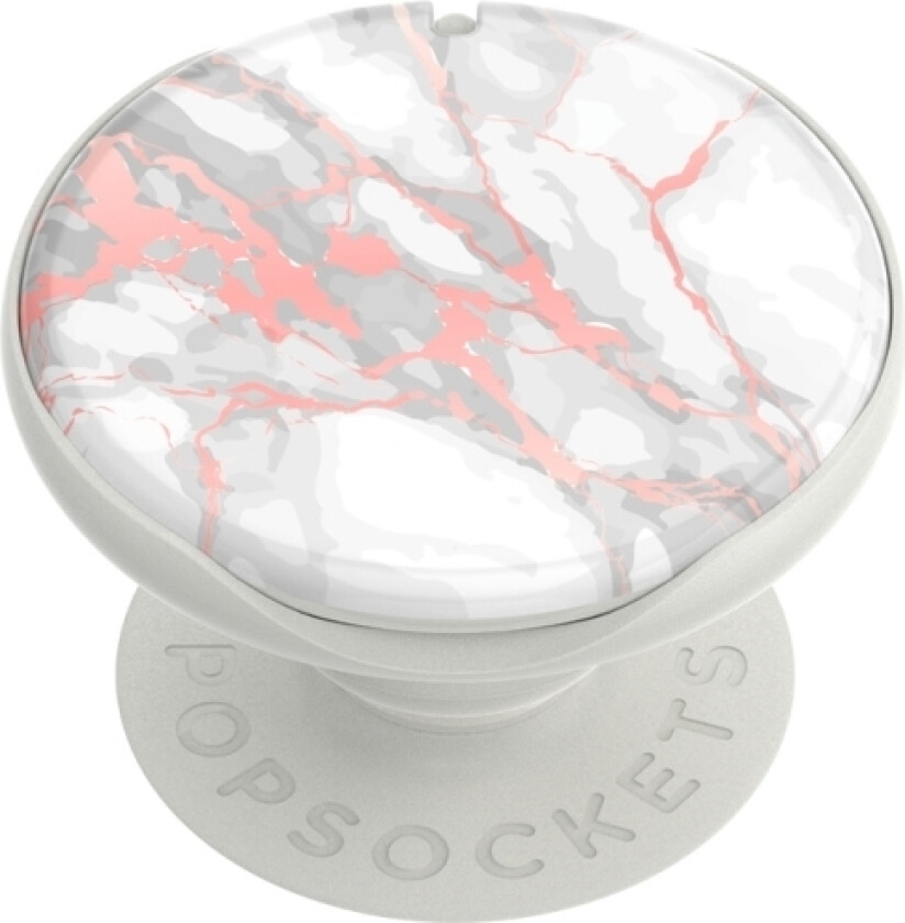 Popsockets Rose Gold Lutz Marble, E-Bok Leser, Mobiltelefon/Smarttelefon, Plate / Umpc, Passiv Holder, Bil, Innendørs, Utendørs, Rosegull