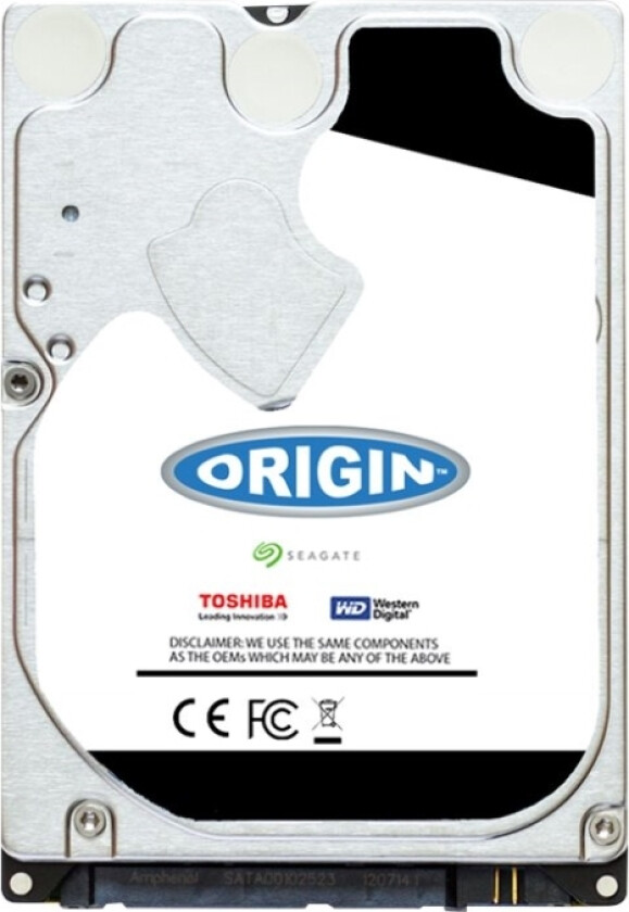 Origin Storage - Harddisk - 500 Gb - Uttakbar - 2.5" - Sata 3Gb/S - 7200 Rpm - Svart - For Dell Latitude E6400, E6400 Atg, E6410, E6410 Atg