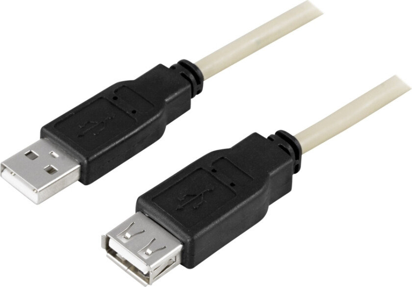 - Usb-Kabel - Usb (Hann) Til Usb (Hunn) - 3 M