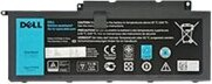 - Batteri Til Bærbar Pc - Litiumion - 4-Cellers - 54 Wh - For Latitude E7450