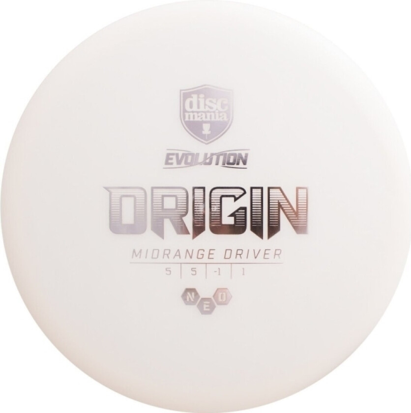 Discgolf Discmania Midrange Driver Neo Origin Evolution Yellow 5/5/-1/1