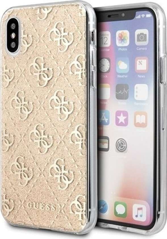 Guhcpxpcu4glgo Iphone X/Xs Zoty/Gold Hard Case 4G Glitter