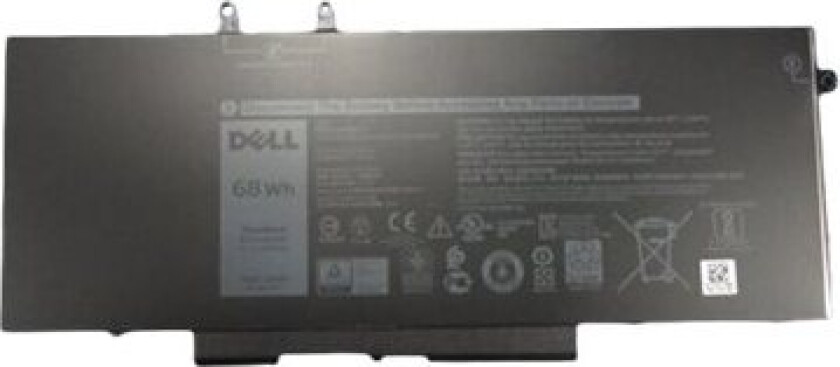 - Batteri Til Bærbar Pc - Litiumion - 4-Cellers - 68 Wh - For Inspiron 15 7500 2-In-1