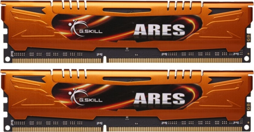 Ares - Ddr3 - Sett - 16 Gb: 2 X 8 Gb - Dimm 240-Pin - 1600 Mhz / Pc3-12800 - Cl10 - 1.5 V - Ikke-Bufret - Ikke-Ecc