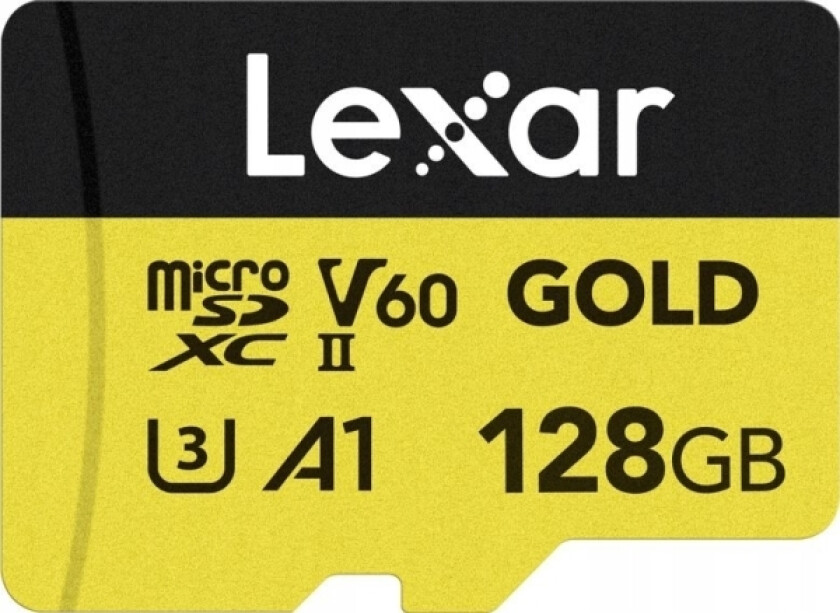 Lexar Professional Gold, 128 Gb, Microsdxc, Uhs-Ii, 280 Mb/S, 180 Mb/S, Klasse 3 (U3)
