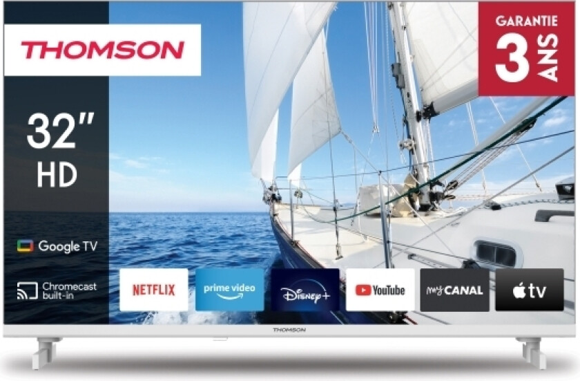 32Hg2s14w, 81,3 Cm (32"), 1366 X 768 Pixlar, Lcd, Smart-Tv, Wi-Fi, Vit