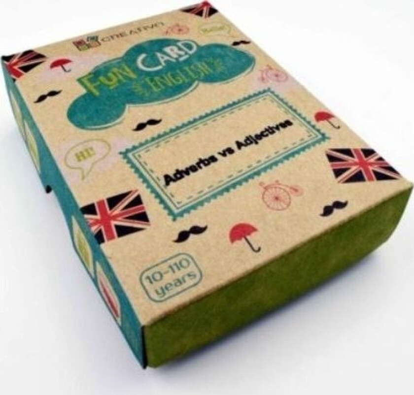 Fun Card English Adverbs Vs Adjectives